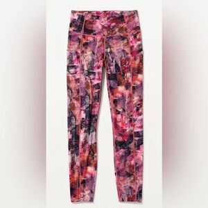 Lululemon Fast & Free 7/8 Tight II *Nulux 25"
Sun Dazed Multi Pink